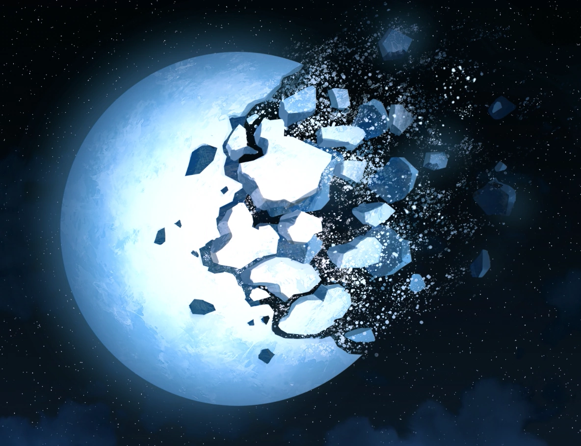 shattered moon