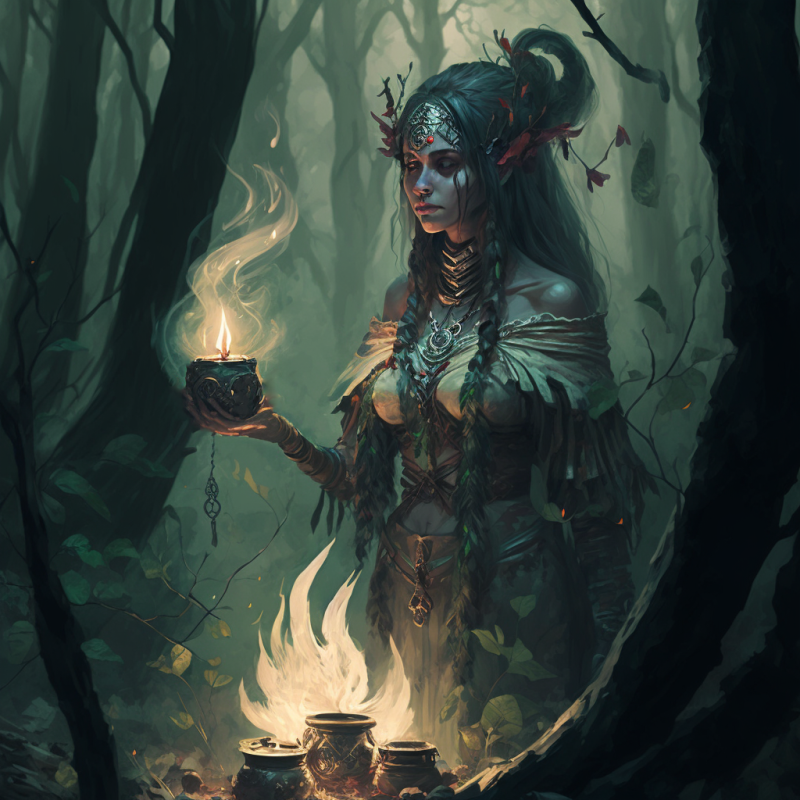 Shaman Aetolia, the Midnight Age