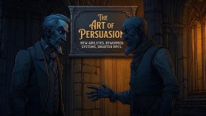 Aetolia Persuasion skill system overhaul  new abilities Disperse Advice Expression Deliberation Peroration reworked Rhetoric