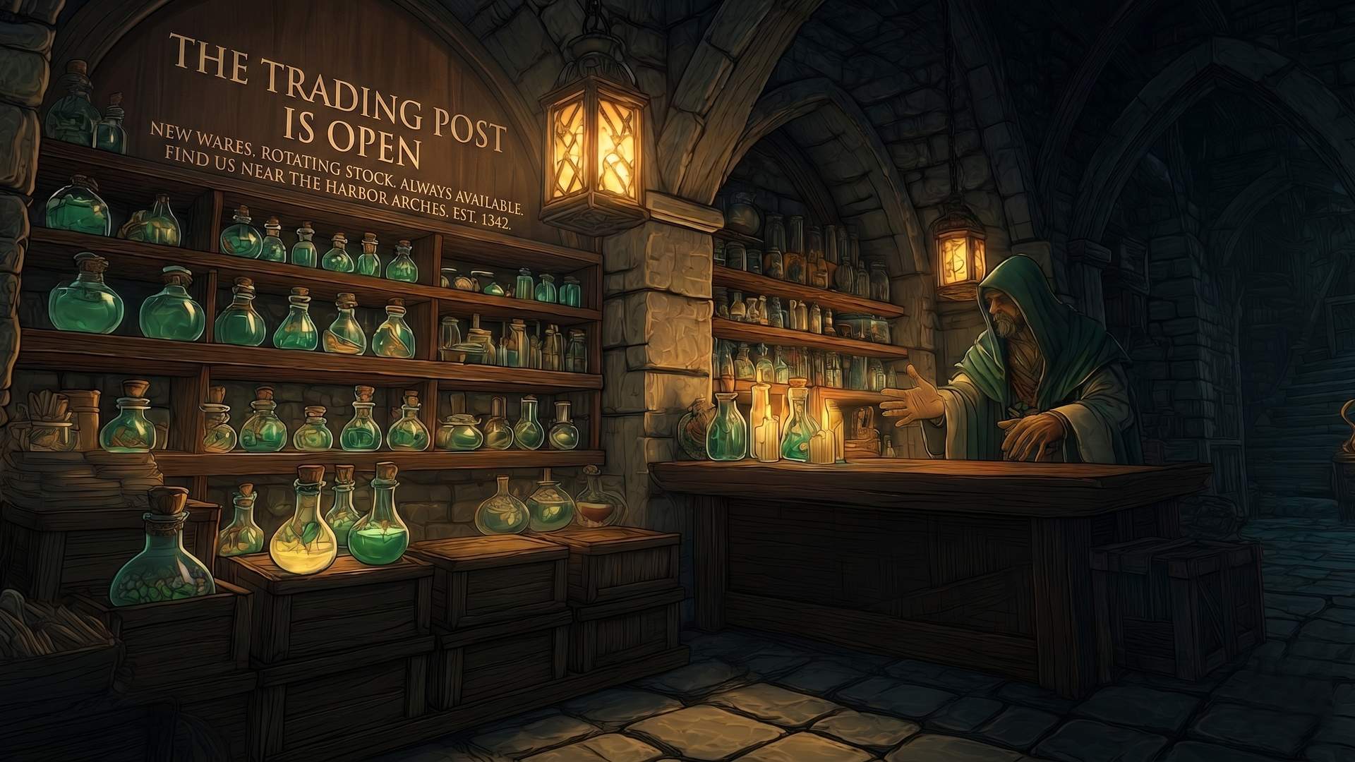 Aetolia Trading Post New Permanent Shop Now Open - Aetolia the Midnight Age The Aetolia Trading Post always open rotating monthly stock