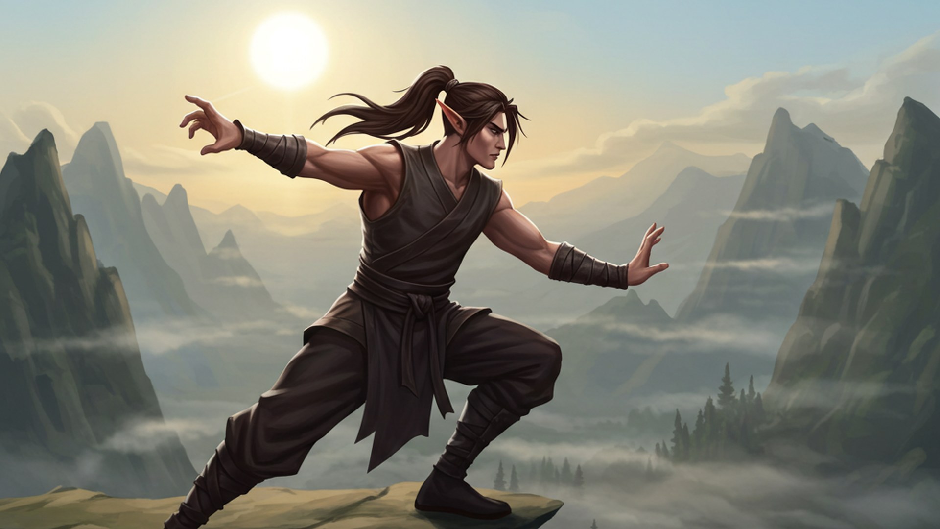 Monk of Aetolia class portrait