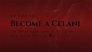 Aetolia Celani volunteer recruitment applications open for building writing and events