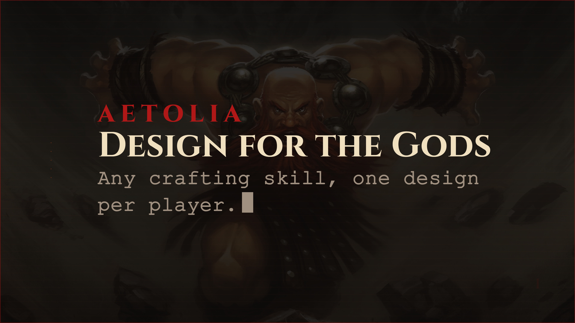 Aetolia announce card for the 25th Birthday Design Contest: any crafting skill, one design per player