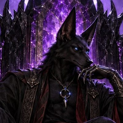 Arvelis the Jackal head - Aetolia the Midnight Age Arvelis the Jackal
