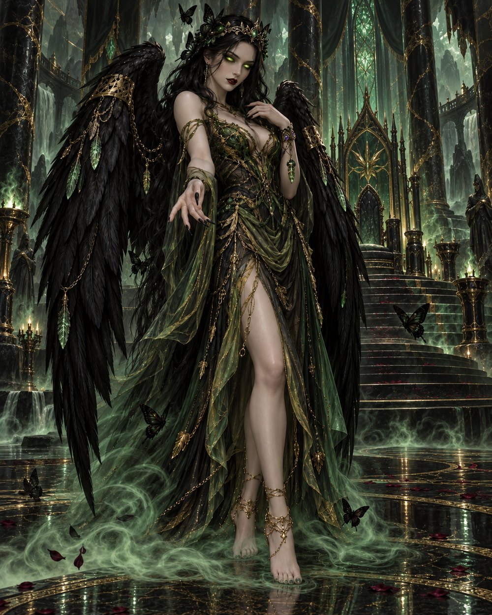 Chakrasul Goddess of Corruption - Aetolia the Midnight Age Chakrasul Goddess of Corruption